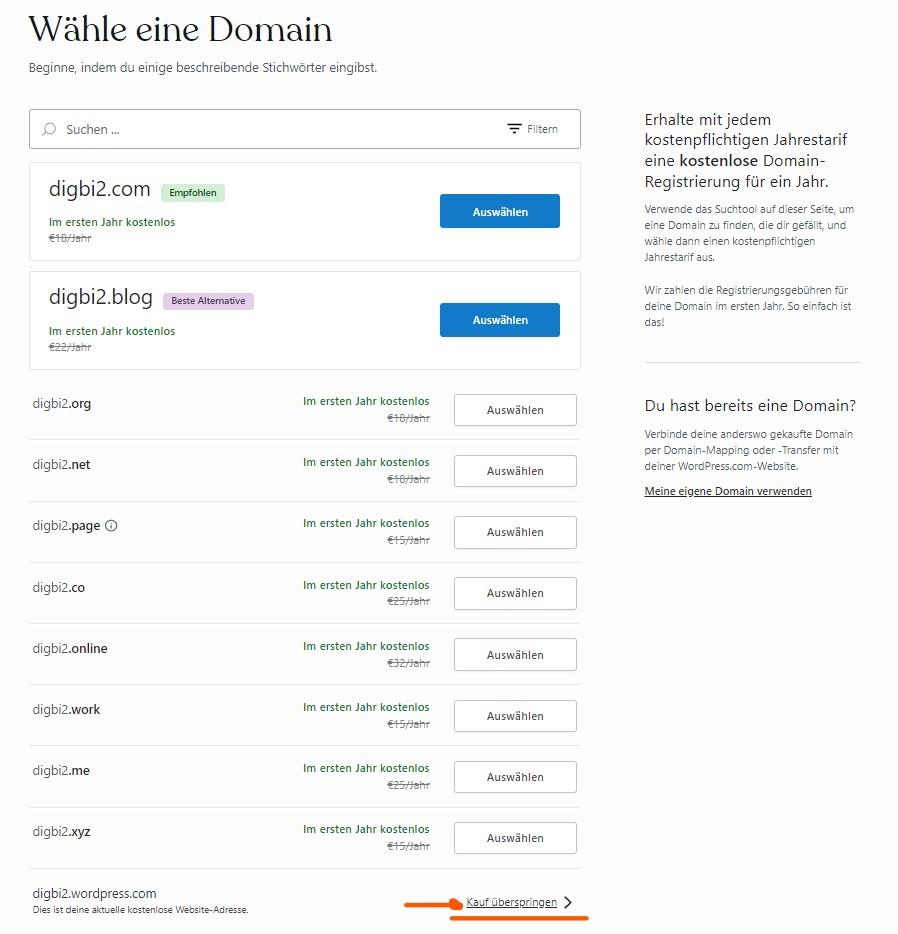 Webseite Ver Ffentlichen Digbi Net