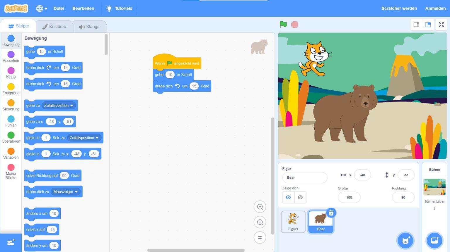 digbi Einstieg ins Programmieren Scratch, Microbit
